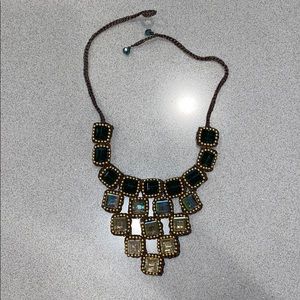 Anthropologie statement necklace